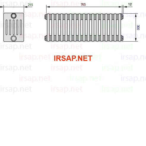 Радиатор IRSAP Tesi 60300/17 T23 CL 01